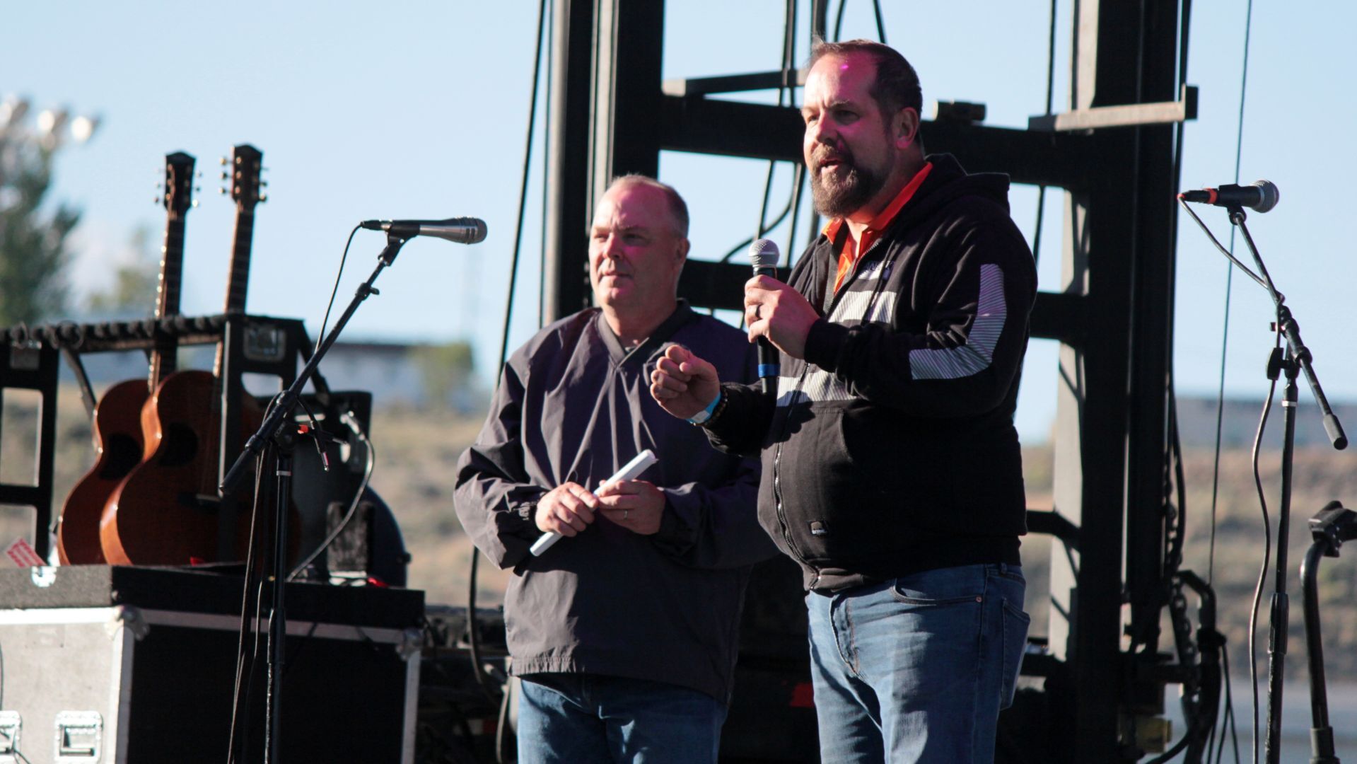 Rusty Bahr and Steve Over